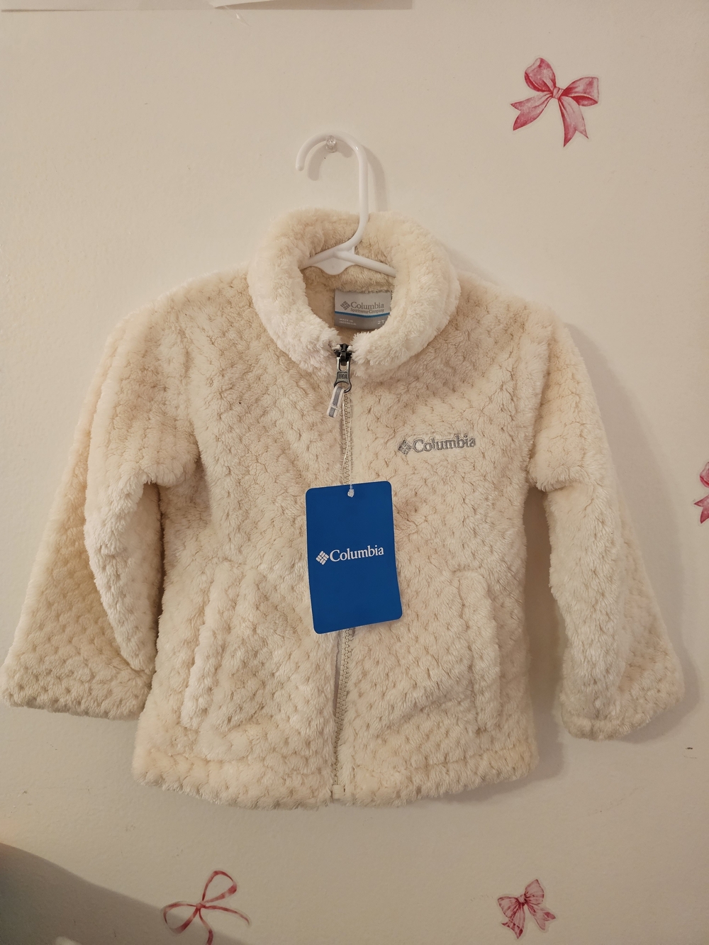 Columbia Kids' Cream Fleece Jacket